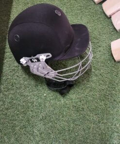 CA Helmet BLACK COLOR with adjustable belt