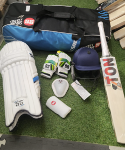 Full Cricket Kit with 7 Items including KW Bat
