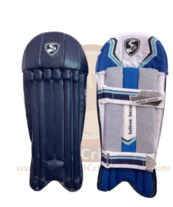 SG Super Test Wicket Keeping Pads Black