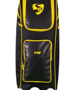 SG Duffle Wheelie Black/Yellow Kit Bag - Large